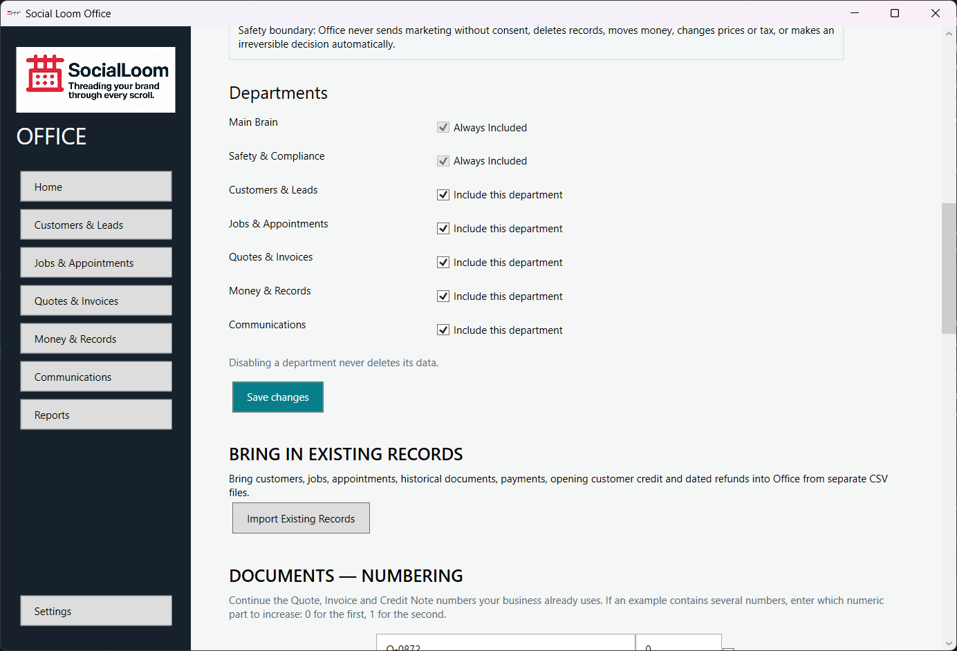 Import customers screenshot 2